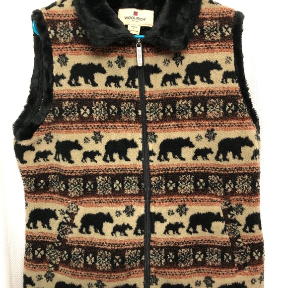 Woolrich Fleece Vest - Picture 1 of 10